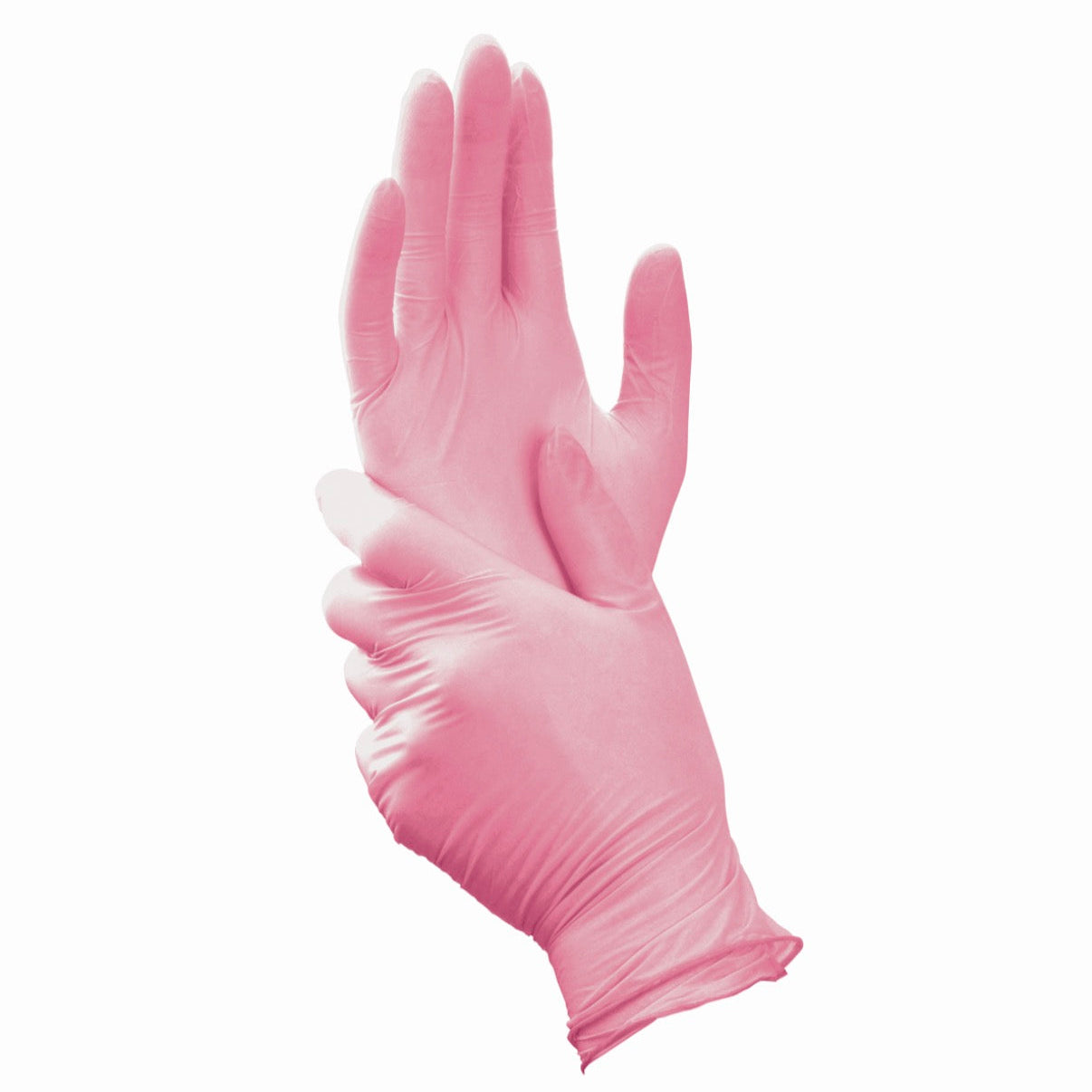 Blossom 粉色無粉丁腈檢查手套  Pink Nitrile Powder-Free Examination Gloves