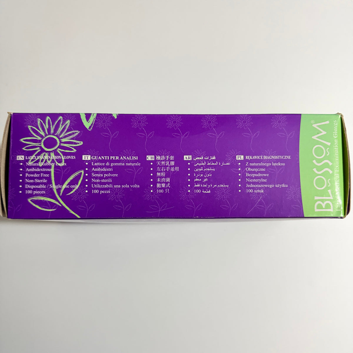 Powder-Free Aloe Vera Latex Examination Gloves for dental suppliers in India