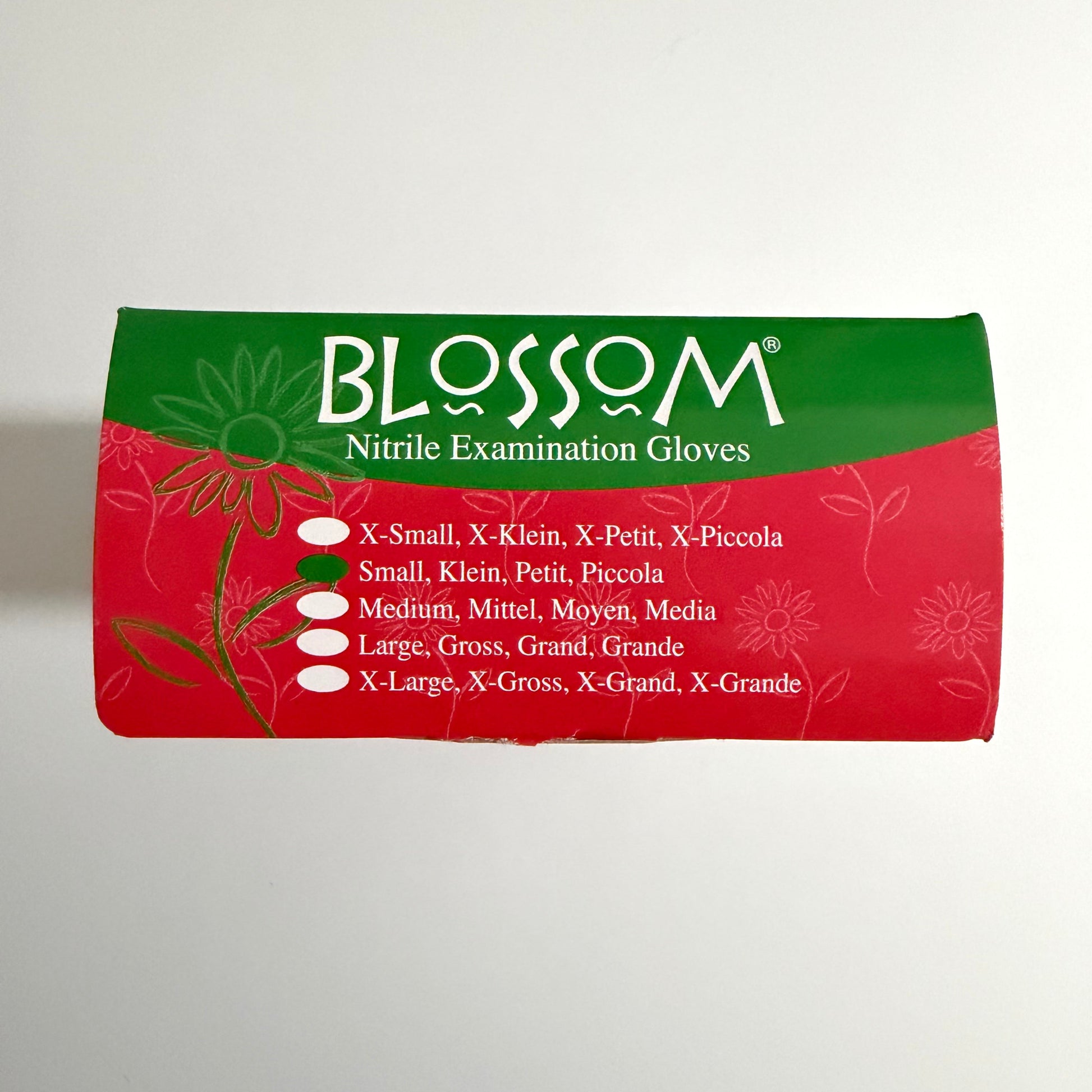 Blossom Green Nitrile Exam Gloves for dentists and dental product wholesalers across Asia and the Middle East