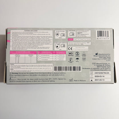 Blossom Pink Nitrile Gloves for dentists and dental product wholesalers across Asia and the Middle East