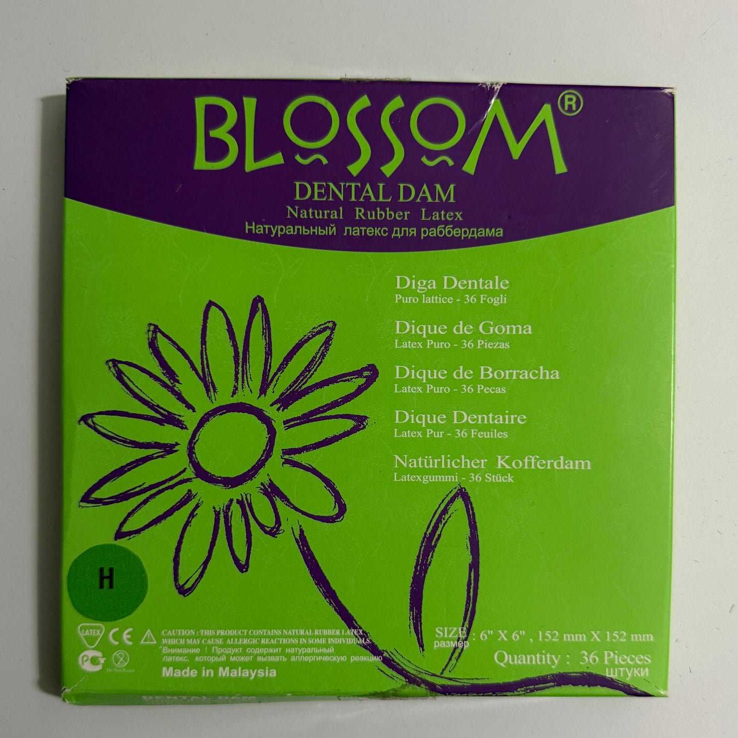 Blossom Dental Dam for dental distributors and importers in the Middle East