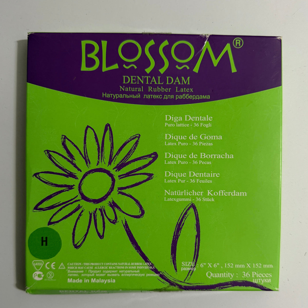Blossom Dental Dam for dental distributors and importers in the Middle East