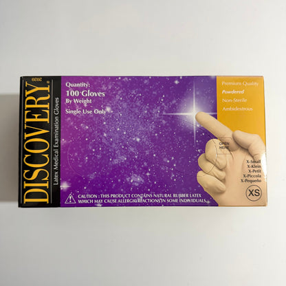 Discovery latex powdered gloves for Middle East dental suppliers