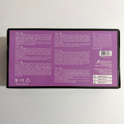 Gen Touch Latex Textured Powder-Free Examination Gloves packaging for dental and medical suppliers
