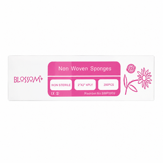 Blossom 無紡布片  (4層) Non-Woven Sponges (4ply)